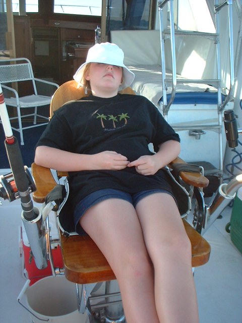 The Fish-Slayer gathers her strength